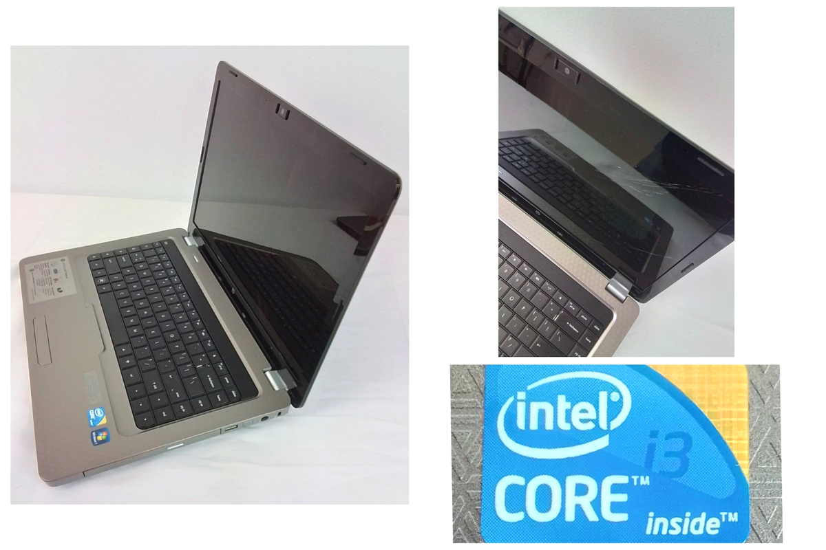 HP G62 Laptop Intel i3 Windows 7 Home Premium No Battery #W3815 | eBay