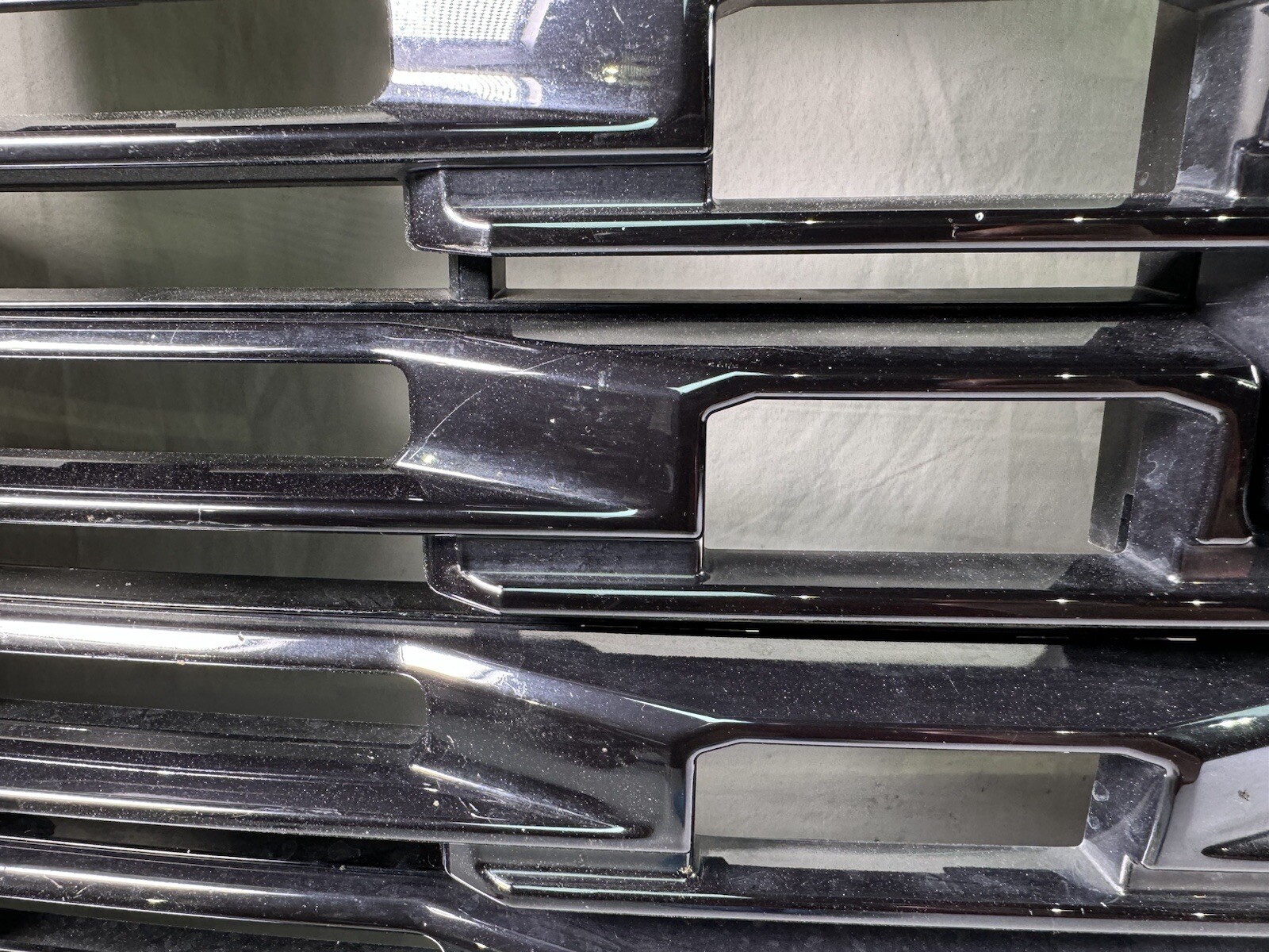 OEM 2024 2025 GMC Sierra HD Front Grille w/ Camera Black Vader  