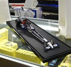 2001 LARRY DIXON MILLER LITE NHRA DRAGSTER 124 DIE CAST CAR 1 of 1300  DISPLAY