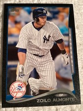 2014 Topps Black /63 Zoilo Almonte #260 NY Yankees-New York SP