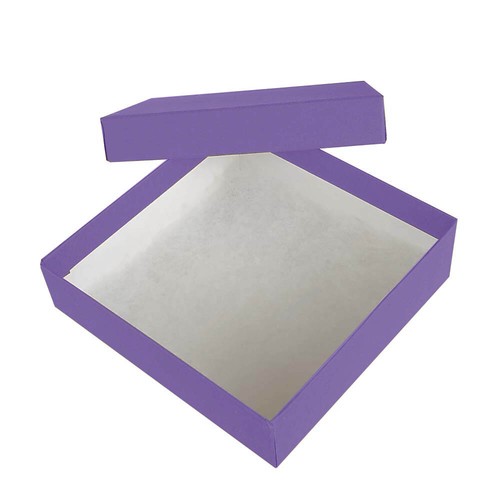 Purple Cotton Filled Jewelry Packaging Gift Boxes Box Lots 100 ~ 200 ~ 500 - Picture 11 of 16