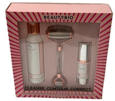 New BeautyBio Cryo Skin Dual-Ended Roller For Eyes, Face And Body Set NIB