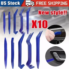 2xPlastic Trim Removal Pry Tool Set for Car Radio Panel Door Dash Clip Fasteners