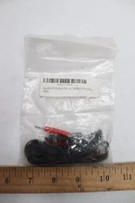 (2-Pk) Lead Wires for TENS and EMS Units Standard Female Plug Black