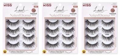 BL Kiss Lash Couture Naked Drama Collection Ruffle (60575)PK OF 3