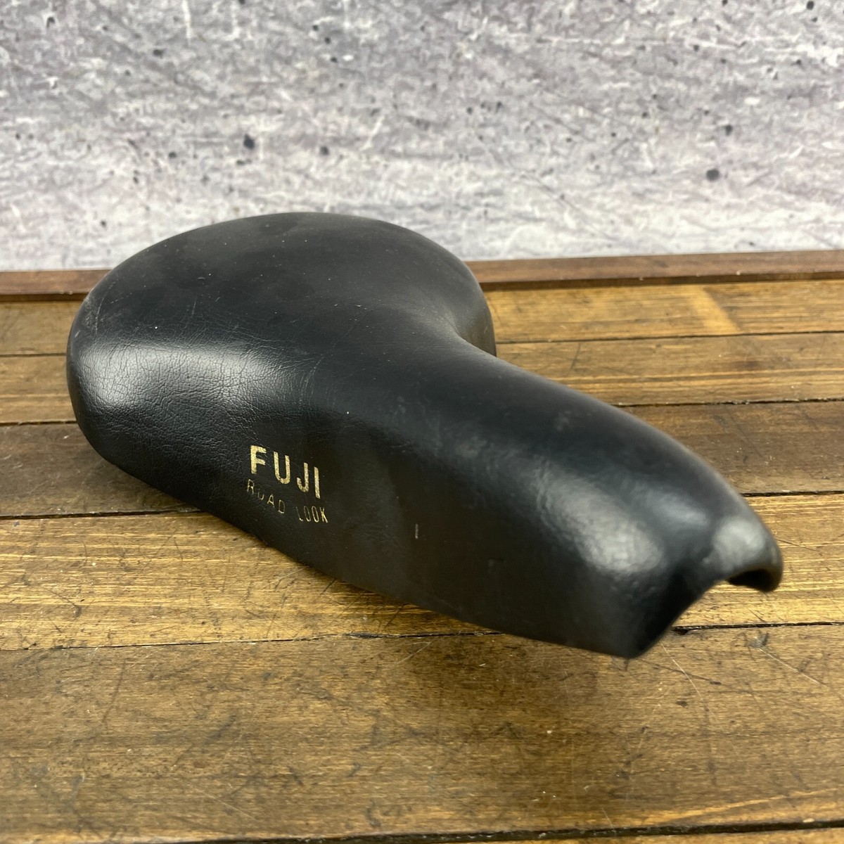 Vintage Fuji Road Look Seat Bike Saddle Fujita Japan Padded 1980s