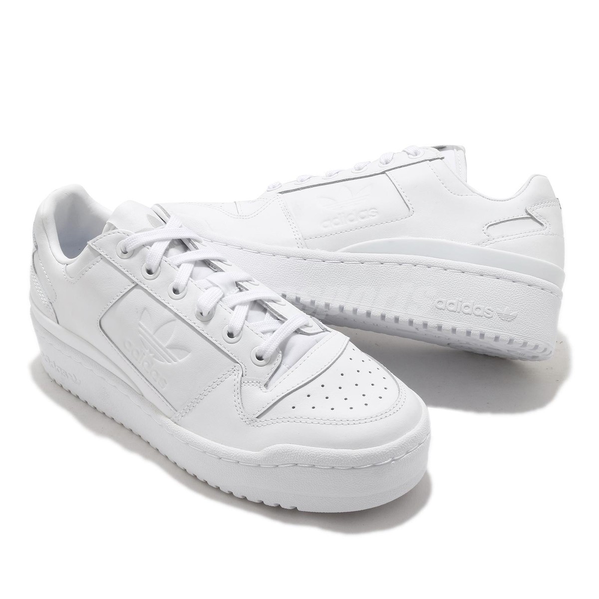 靴 adidas FORUM BOLD W WHITE Forum_Bold_Stripes_Shoes_White