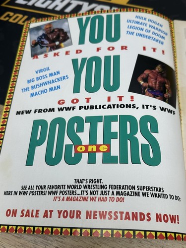 WWF Magazine August 1991 British Bulldog Ultimate Warrior Andre the Giant WWE - Picture 3 of 10