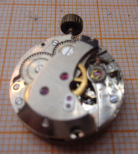 Älteres Handaufzug Werk LACO Sport AS 1240 defekt Unruhe OK GB