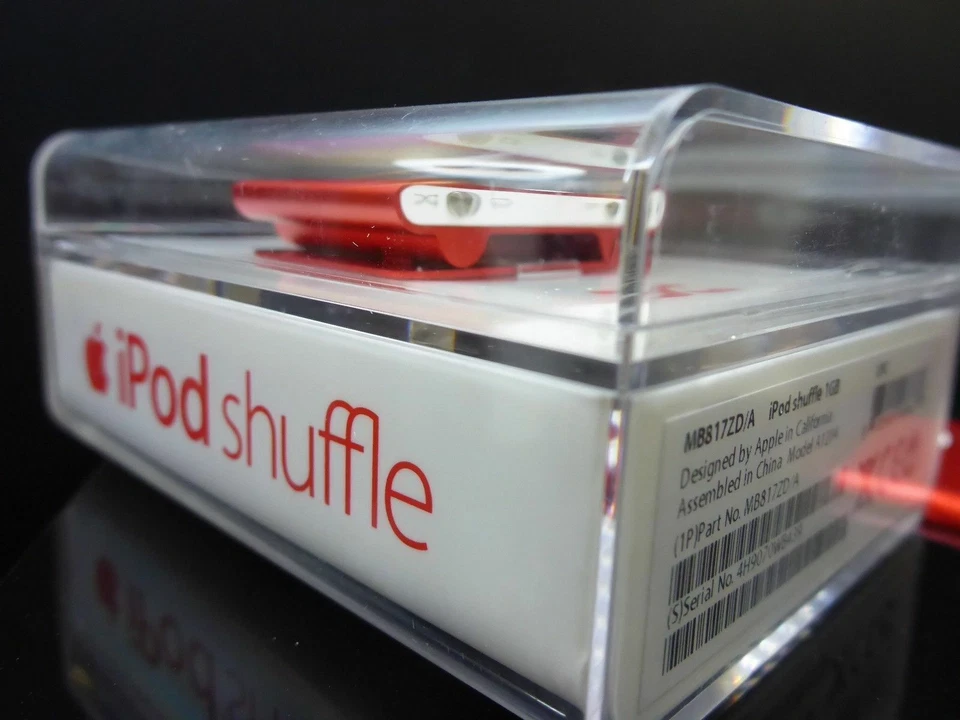 NEU Apple iPod shuffle 1GB RED PRODUCT 2.Generation MB817ZK/A 2G Special EDITION - Bild 4 von 4