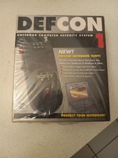 DEFCON 1 Notebook Computer / Luggage Security System Alarmed- NEW SEALED 