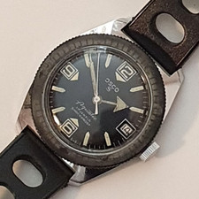 Orologio Uomo Vintage SkinDiver "OSCO" Mod. AQUATIC 17J Mechanical Sub Men Watch