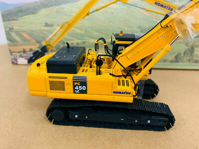 Komatsu PC450 LCD W/Long Tongs Excavator 1:50 Scale Die-Cast Komatsu PC450 LCD W/Long Tongs Excavator 1:50 Scale Die-Cast