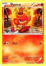 POKEMON CARD PANSEAR 15/99 NO 513 HIGH TEMP POKEMON TCG CCG