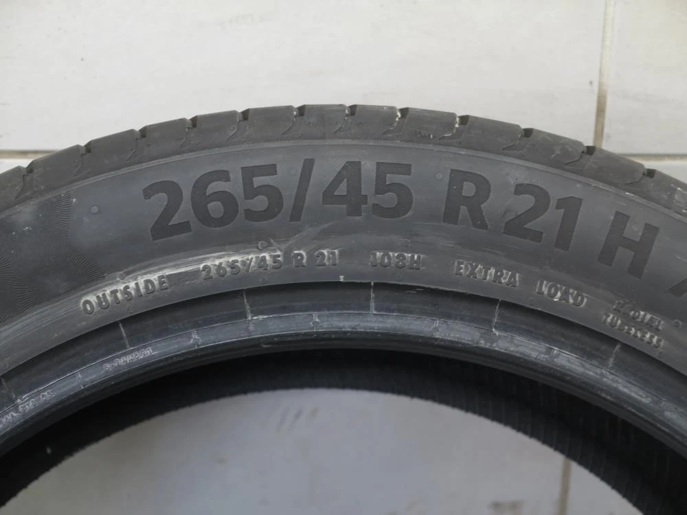 4x Sommerreifen Continental PremiumContact 6 265/45 R21 108H AO xx21 DEMO |  eBay