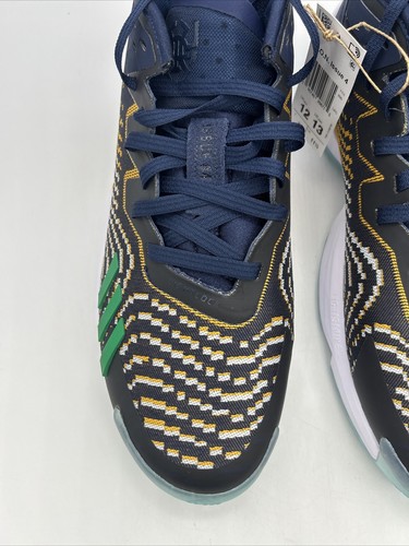 Utah Jazz Adidas D.O.N. Issue 4 Basketball Shoes Men’s 12 GY6504 New Navy NBA - Picture 16 of 21