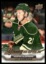 2015-16 Upper Deck UD Canvas YOUNG GUNS Gustav Olofsson Wild #C235 R123