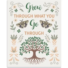 1sheet Rectangle with Face Pattern Paper Gift Wrapping Paper Tree of Life