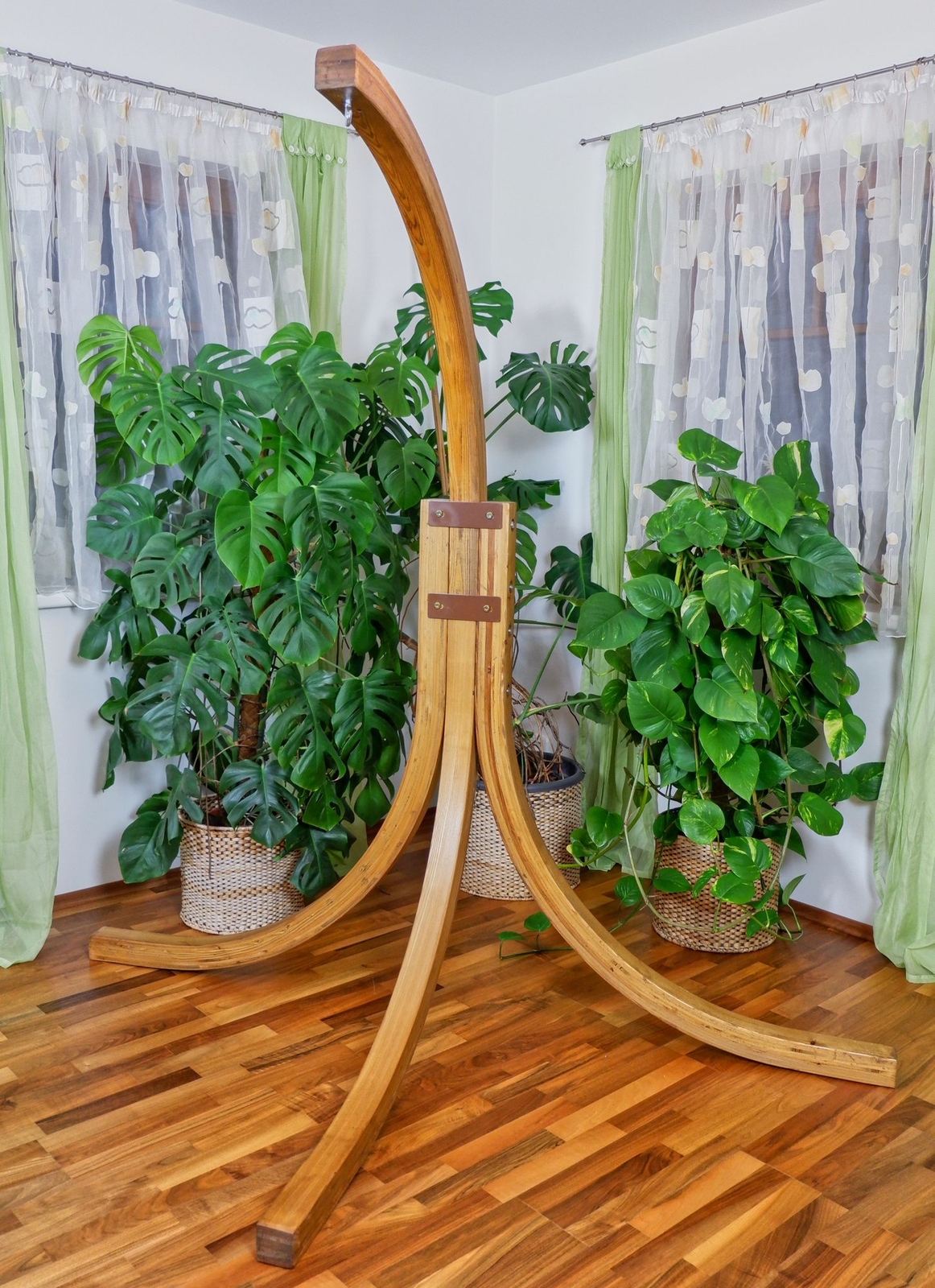 DESIGN Hängesesselgestell Holzgestell für Hängesessel NAVASSA Holz