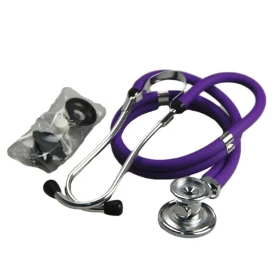 VALUEMED Doctors Sprague Rappaport Stethoscope for cardiology + respiratory PURPLE