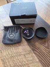 Smartphone 18mm Wide Angle Lens by Moment M-Series Lens Cover Original box Exce