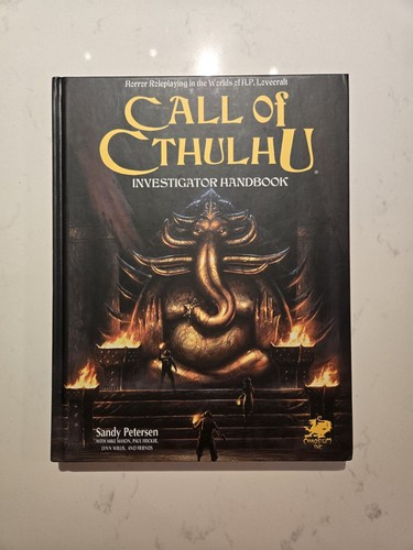 Call of Cthulhu Investigator Handbook : 7th Edition by Mike Mason, Paul Fricker - Picture 1 of 4