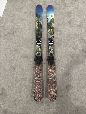 Icelantic Nomad 105 Skis Multicolor with Look Bindings Included