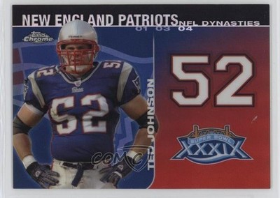 2008 Topps Chrome NFL Dynasties Tribute Refractor /199 Ted Johnson #DYNC-TJ 0i5i