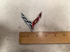 CUSTOM MADE Embroidered Like Corvette C8 Patch Iron On or Sew On