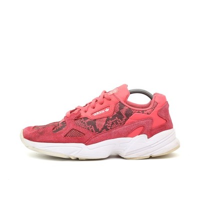 adidas Damen Falcon Sportschuh pink Wildleder Torsion-System Sneaker EU 42
