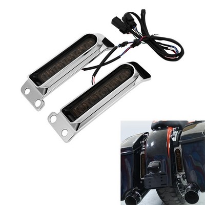 LED Saddlebag Support Filler Lights Fit For Harley Touring Ultra Limited 14-23