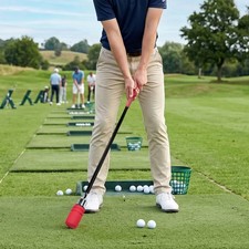 Golf Swing Trainer Professional Weighted Swing Practice Stick Golf Training Aid