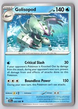Golisopod 026/086 Uncommon ME04: Chaos Rising Pokemon Near Mint