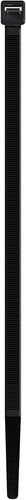 TOX Cable tie Set Clip, 500 Pieces, Black, UV-Resistant, universally Applicable - 第 3/5 張圖片