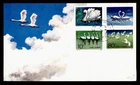 DR WHO 1983 CHINA PRC FDC SWAN COMBO R65891