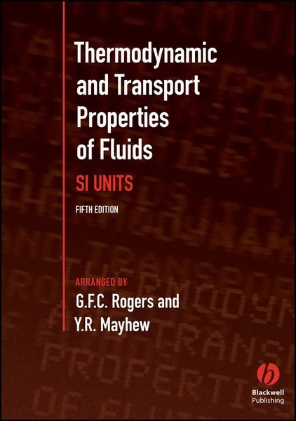 Thermodynamic and Transport Properties Of Fluids | G. F. C. Rogers (U. A.)-image