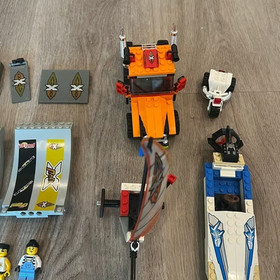 LEGO Island Xtreme Stunts Lot 6734 6735 6736 6739 6567 Boxes Manuals Parts