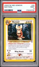 2000 Pokemon Unlimited Neo Genesis 42 Noctowl PSA 9 MINT Trusted Seller NEW CERT on eBay