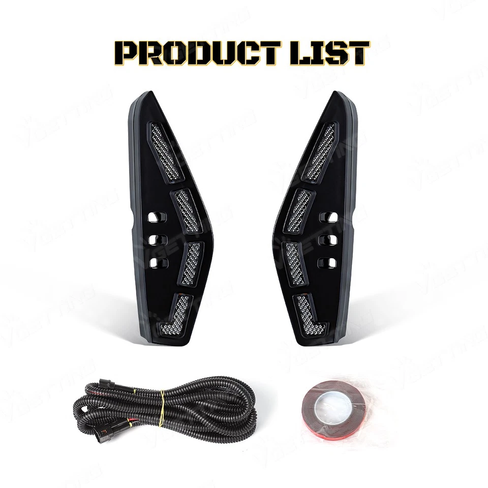 Luz antiniebla diurna LED DRL para Honda Civic 2025 con intermitente izquierda derecha Foto 3 de 4