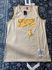 Allen Iverson 76ers Mitchell & Ness Jersey Go...