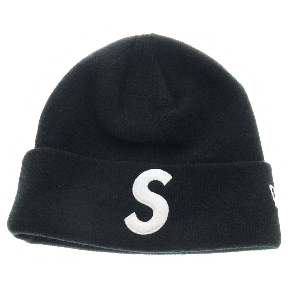 Bonnet Supreme 24Awera S logo couleur noire à capuche Harajuku AC840
