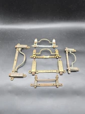 Job Lot Original Brass Georgian Tilt Table Latches X 6 Reclaimed 