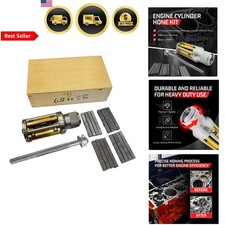 Engine Cylinder Hone Kit 62mm To 88mm Adjustable Handheld Honing Tool With 16... Engine Cylinder Hone Kit 62mm To 88mm Adjustable Handheld Honing Tool With 16...