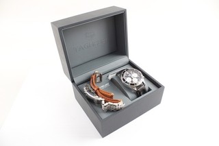 Heuer Autavia Chronograph Watch Ref. CBE2110 Automatic Working