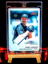 Randy Johnson 2003 Fleer/Skybox #1 Diamondbacks Game Worn Jersey (NM-M)(HOF) ✨✨✨