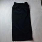 Amanda Smith Petites 8P Black Zip Front Dress Jacket Polyester Spandex — photo 2