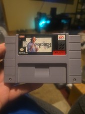 Madden NFL 97 Super Nintendo Entertainment System Cartridge Only Great Condition