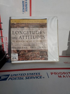 Longitudes and Attitudes by Thomas L Friedman 5 CD Abridged Audiobook - #183