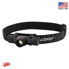 Coast XPH30R 1200 Lumen USB-C Rechargeable Dual Power Headlamp with Twist Focus
