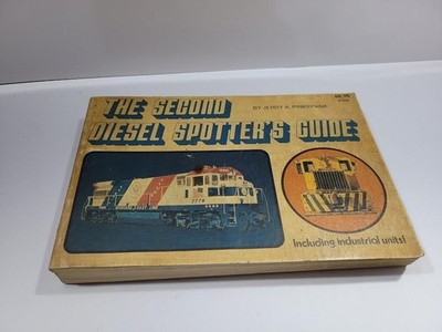 Vintage Second Diesel Spotter's Guide Jerry A Pinkepank Railroad PB USA Trains